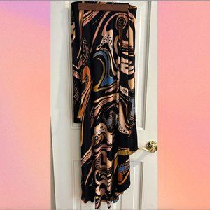 We the Free patterned high-low skirt